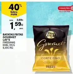Continente Lay's - batatas fritas gourmet promoção