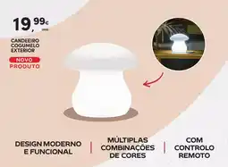 Continente com - candeleino cogumeclo exterior promoção