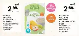 Continente Bébé confort - farinhas infanti continente promoção