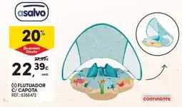 Continente Asalvo - flutuador c/ capota promoção