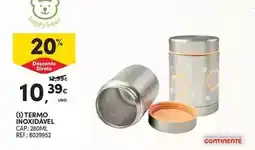Continente Continente - termo inoxidavel promoção