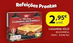 Spar Lasanha iglo bolonhesa promoção