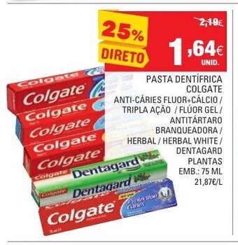 Continente Pasta Dentífrica Colgate 75ml promoção