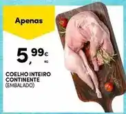 Continente Bom dia Continente - coelho inteiro promoção
