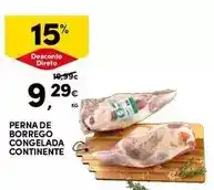 Continente Bom dia Continente - perna de borrego congelada promoção