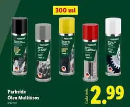 Lidl Parkside - oleo multiusos promoção