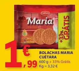 E.Leclerc Bolachas maria cuétara promoção