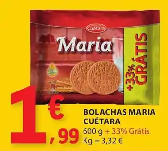 E.Leclerc Bolachas maria cuétara promoção