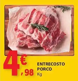 E.Leclerc Entrecosto porco promoção