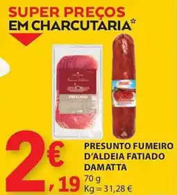 E.Leclerc Presunto fumeiro d'aldeia fatiado damatta promoção