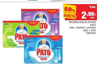 Continente Recarga Discos Ativos Pato 2 Unid promoção