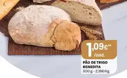 Intermarché Pão de trigo benedita promoção
