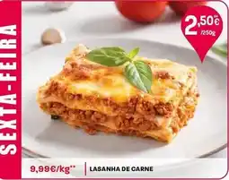 Intermarché Lasanha de carne promoção