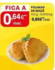 Intermarché Folhado de maçã promoção