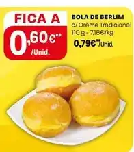 Intermarché Bola de berlim promoção