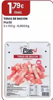 Intermarché Porsi - tiras de bacon promoção