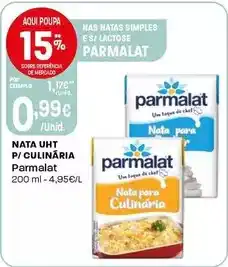 Intermarché Parmalat - nata uht p/culinária promoção