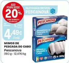 Intermarché Pescanova - mimos de pescada do cabo promoção