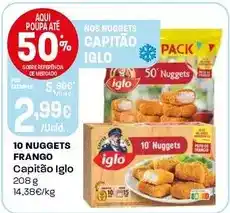 Intermarché Capitão iglo - nuggets frango promoção