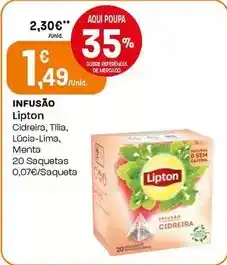 Intermarché Lipton - infusão promoção