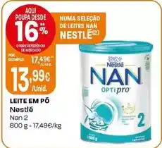 Intermarché Nestlé - leite em pó promoção