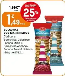Intermarché Cuétara - bolachas dos marinheiros promoção