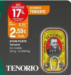 Intermarché Tenorio - atum filete promoção