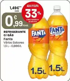Intermarché Fanta - refrigerante c/gás promoção