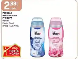 Intermarché Porsi - pérolas perfumadas p/roupa promoção