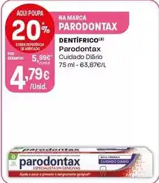 Intermarché Parodontax - dentífrico promoção