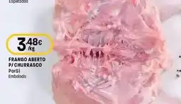 Intermarché Porsi - frango aberto p/churrasco promoção