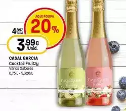 Intermarché Casal garcia - cocktail fruitzy promoção
