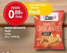 Intermarché Porsi - snack crocante promoção