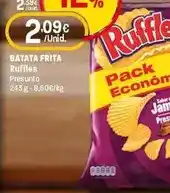 Intermarché Ruffles - batata frita promoção