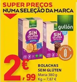 E.Leclerc Bolachas sem glúten maria promoção