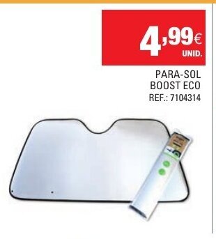 Continente Para-Sol Boost Eco promoção