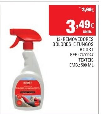 Continente Removedores Bolores e Fungos Boost 500ml promoção
