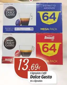 Miranda Supermercados Cápsulas Café Dolce Gusto promoção