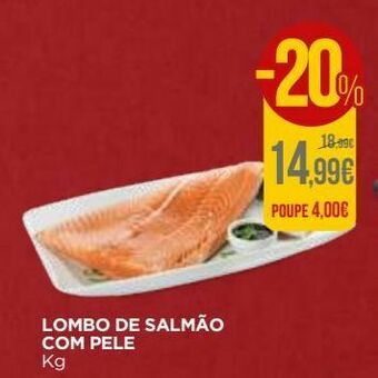 El Corte Inglés Lombo de salmão promoção