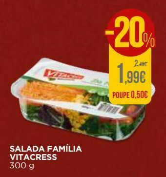 El Corte Inglés Saladas prontas vitacress promoção