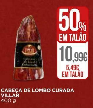 El Corte Inglés Lombo curado promoção