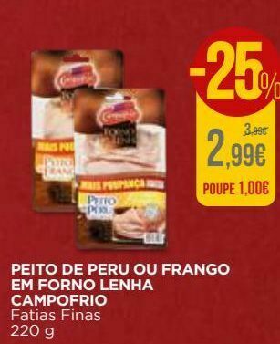 El Corte Inglés Peito de peru campofrio promoção