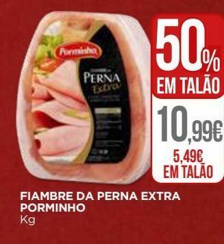 El Corte Inglés Presunto porminho promoção