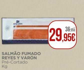 El Corte Inglés Salmão fumado promoção