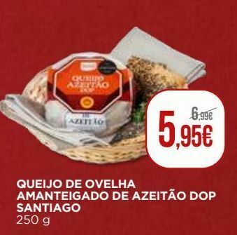 El Corte Inglés Queijo de ovelha santiago promoção