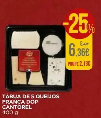 El Corte Inglés Tábua de queijos promoção