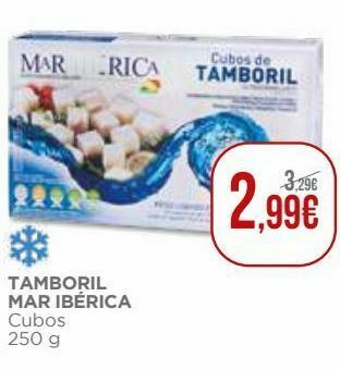 Peixe congelado mar ibérica