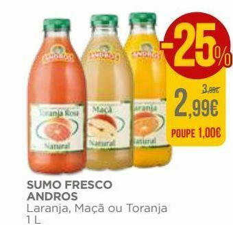 El Corte Inglés Sumo andros promoção