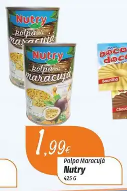 Miranda Supermercados Polpa Maracujá Nutry promoção