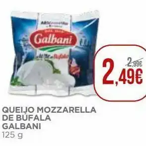 El Corte Inglés Mussarela galbani bufala promoção